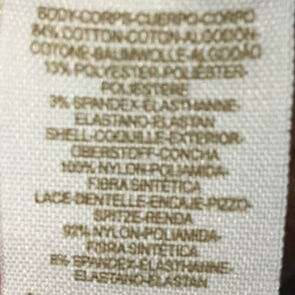 FREE PEOPLE GORGEOUS CREAM LACE TOP SIZE SMALL PETITE - Picture 4 of 4